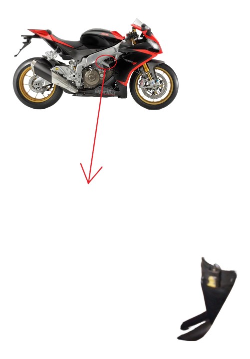 Raccord liquide refroidissement alu APRILIA RSV4 09-24