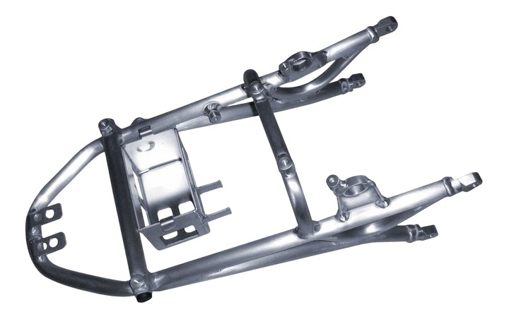 Boucle arrière en alu MOTOHOLDERS avec support batterie pour HONDA  CBR1000 RR 2008-2016