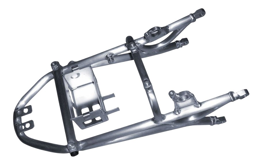 Boucle arrière en alu MOTOHOLDERS avec support batterie pour HONDA  CBR1000 RR 2008-2016