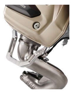 Protège-culasse en aluminium pour Moto Guzzi V100 Mandello / Stelvio (2S002005)