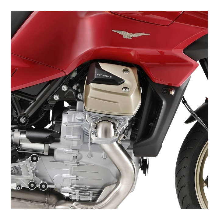 Protège-culasse en aluminium pour Moto Guzzi V100 Mandello / Stelvio (2S002005)