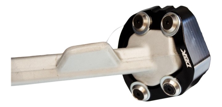 BASE DE SUPPORT BEQUILLE AUGMENTÉE +12MM DUCABIKE MOTO GUZZI STELVIO 2024