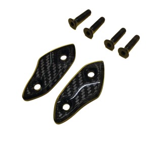 Obturateurs de rétroviseurs en carbone pour Aprilia RS 660