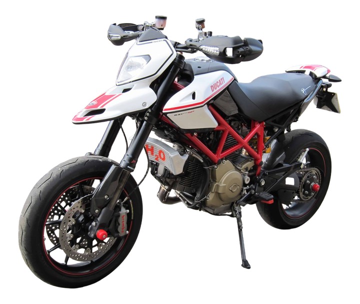 Radiateur huile majoré H2O pour Ducati Hypermotard 1100 2007-2011