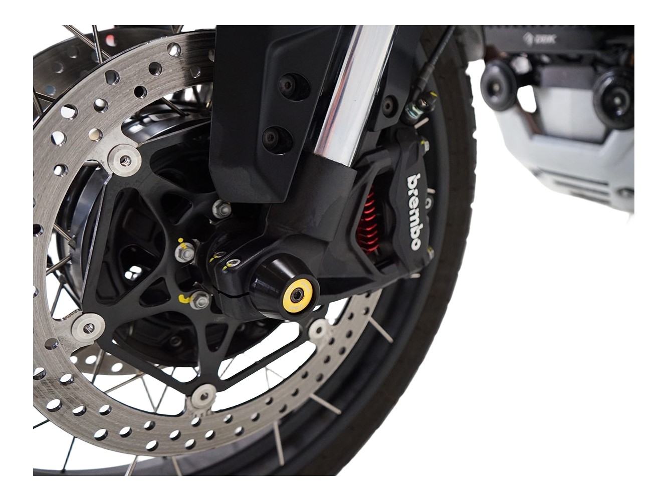 Protection axe de roue avant MOTO GUZZI STELVIO 2024 (PFAN09)