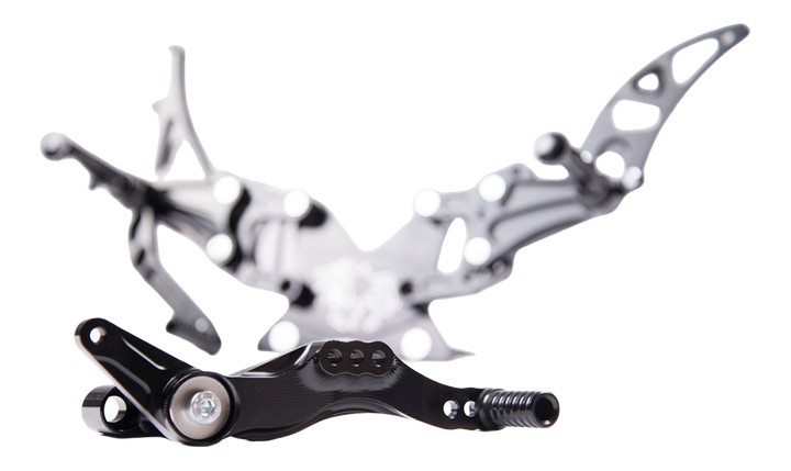 Commandes reculées Spider HONDA  CBR 600 RR 2024-2026 (10.H84)