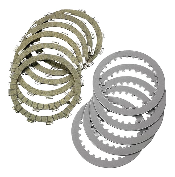 Kit disques garnis + lisses d'embrayage NEWFREN Performance  (F1708SR)