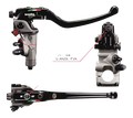 Maître-cylindre d'embrayage radial PR16 RCS RR CORSA CORTA (110E71150)