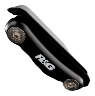 Cache-orifices repose-pieds arrière R&G RACING (BLP0094BK)