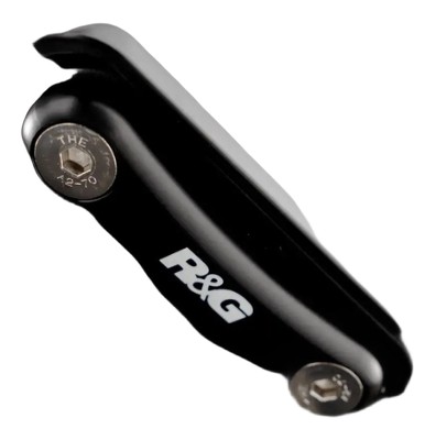 Cache-orifices repose-pieds arrière R&G RACING (BLP0094BK)