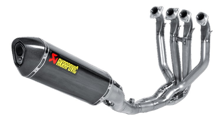 LIGNE COMPLETE AKRAPOVIC EVOLUTION TITANE -KAWASAKI ZX10R 2011›2015