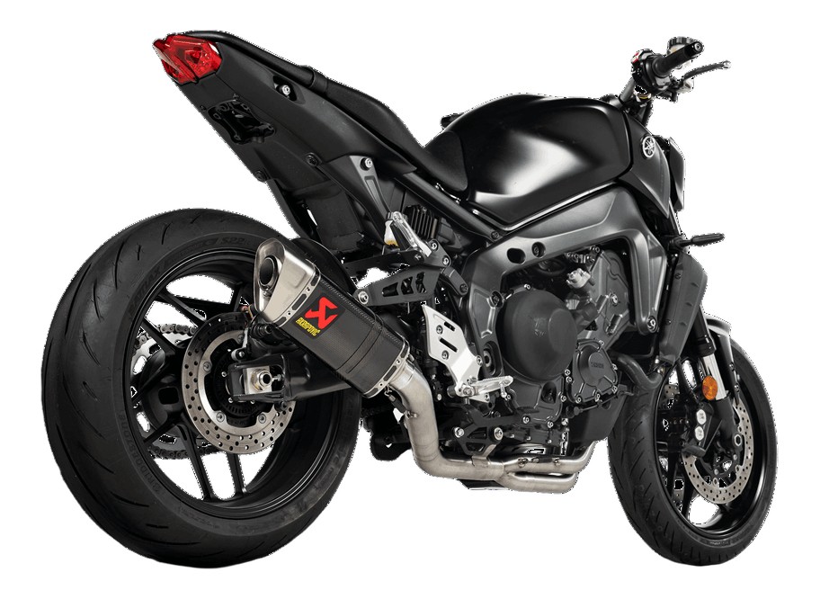 Ligne complète Akrapovic inox avec silencieux carbone pour MT-09 2021-2025 (S-Y9R18-APC)