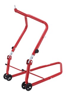 LEVE / BEQUILLE STAND MOTO AVANT FIXATION SOUS TE DE FOURCHE