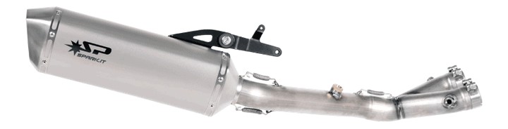 Demi-ligne racing inox SPARK Force Ø54mm YAMAHA R1 2015›2023 (GYA8828T)