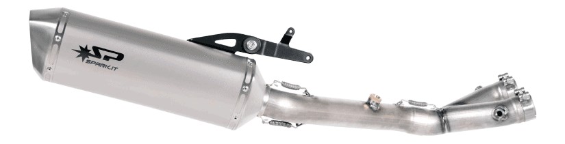 Demi-ligne racing inox SPARK Force Ø54mm YAMAHA R1 2015›2023 (GYA8828T)