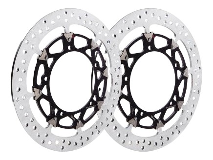 Paire de disques Brembo T-Drive 320mm pour R1 2015-2024, R6 2017-2024 (208A98548)