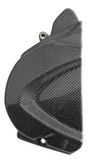 CACHE PIGNON SORTIE DE BOITE EN CARBONE POUR TRIUMPH 765 (CRB94L)