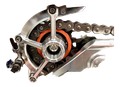 COUVERCLE DE PIGNON EN ALU MOTOCORSE DUCATI PANIGALE V4 / S / R / SP 2018-2025