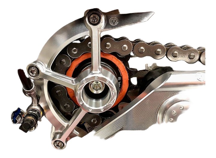 COUVERCLE DE PIGNON EN ALU MOTOCORSE DUCATI PANIGALE V4 / S / R / SP 2018-2025