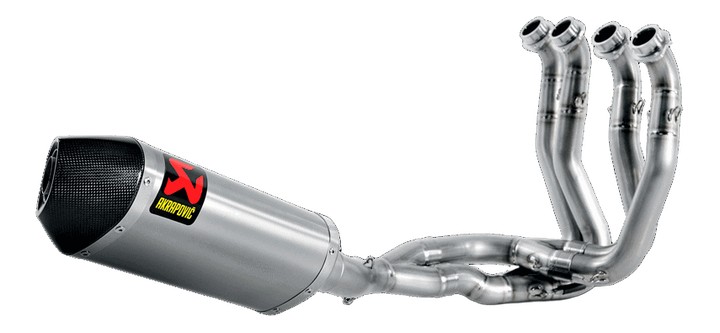 LIGNE COMPLÈTE AKRAPOVIC EVOLUTION HONDA 1000 CBR RR 2008›2016 (S-H10RFT8-TT/1)