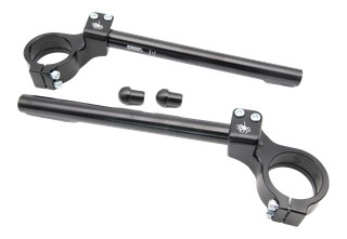 Demi guidon ⌀51 réhaussé +25mm SPIDER pour Aprilia RS 660 2020-2025, RS 457 2024-2025