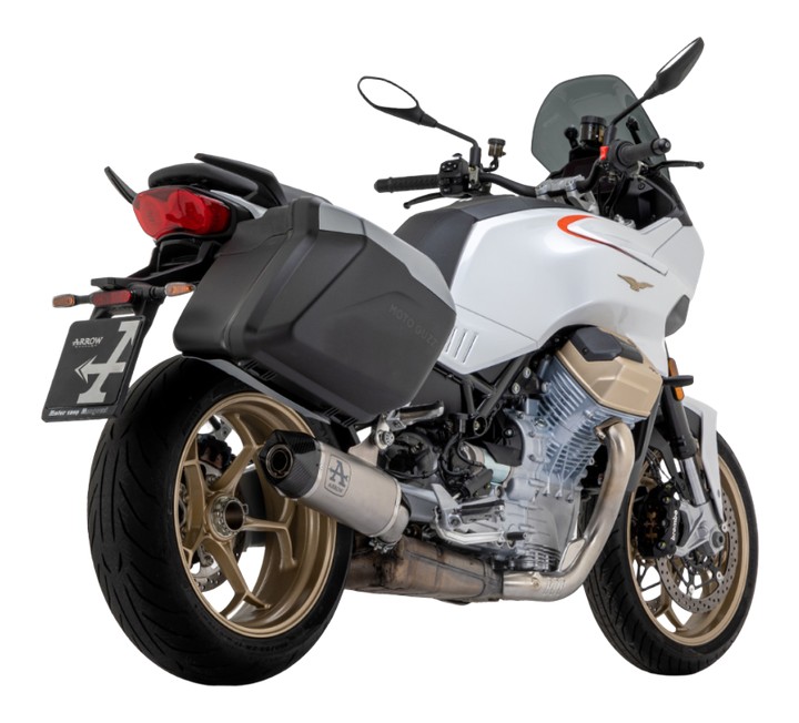 Silencieux INDY RACE ARROW pour Moto Guzzi V100 MANDELLO