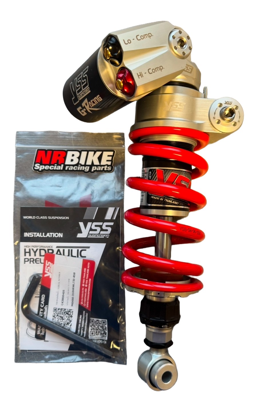 Amortisseur YSS MG456 APRILIA RSV4 2009-2024 (MG456-310HRWL73I-858)