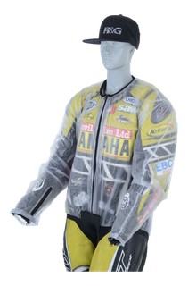 Veste imperméable R&G RACING Racing transparente