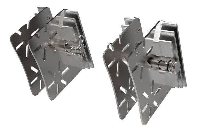 RADIATEURS DE PLAQUETTES DE FREIN DUCABIKE (BPR02)