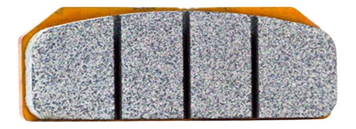 Plaquette Brembo Z04 pour étrier XB9L2A0, XB9L2A1, Moto2 XA8D1E0/1 (07835424)