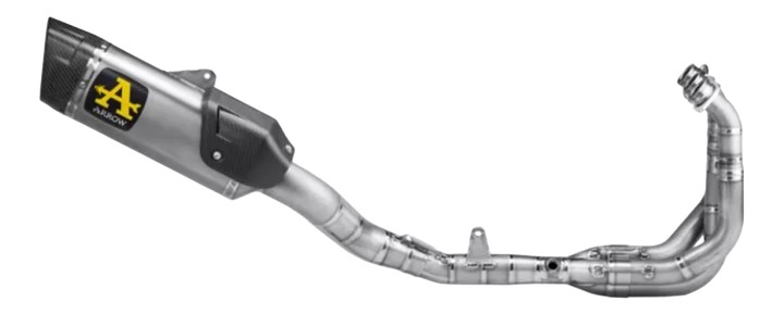 Ligne complète ARROW COMPETITION, full titane, silencieux Pista Yamaha YZF R9 2025 (71241PTZ)
