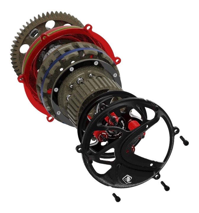 KIT DE TRANSFORMATION D'EMBRAYAGE À SEC DUCABIKE PANIGALE V4 2018-2025 (KMSF02)