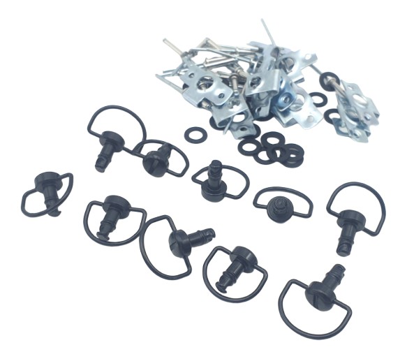 VIS DZUS - QUART DE TOUR (NOIR)