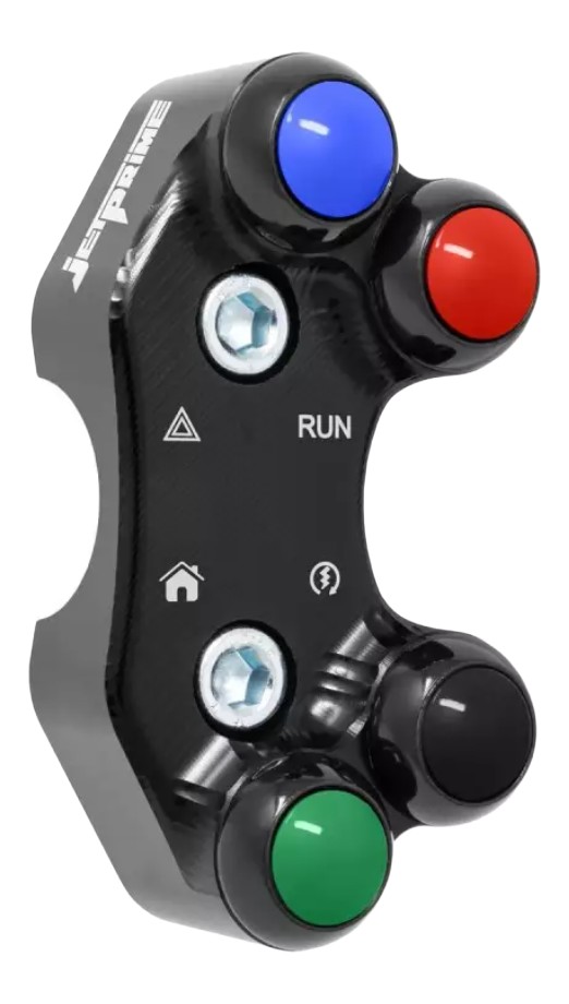 Commodo droit jetprime pour Triumph Street Triple 765 RS/MOTO2 2017-2024