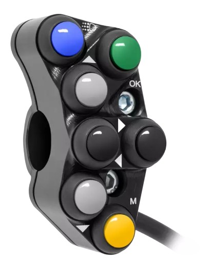 Commodo racing gauche STREET TRIPLE 765 /RS /MOTO2 2017-2024 (JP PSR TR039)
