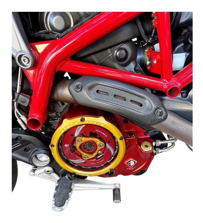 Carter moteur d'embrayage taillé masse Ducabike pour Ducati Hypermotard 950, scrambler 1100, Supersport 950 (CCDV05)