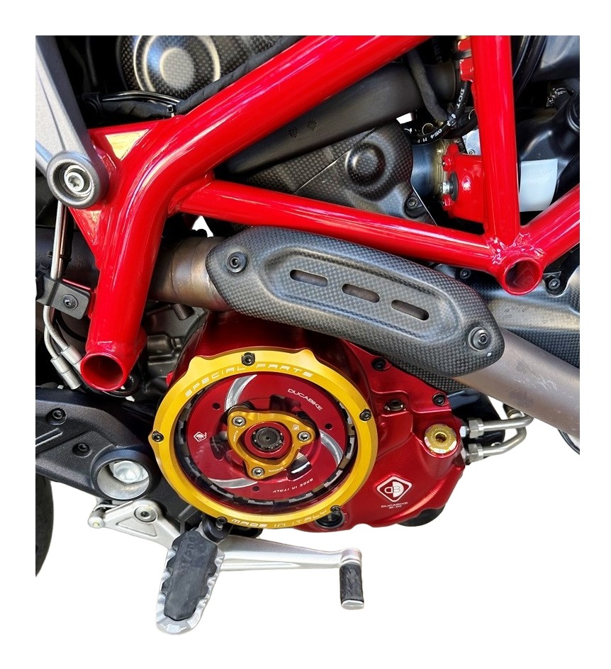 Carter moteur d'embrayage taillé masse Ducabike pour Ducati Hypermotard 950, scrambler 1100, Supersport 950 (CCDV05)