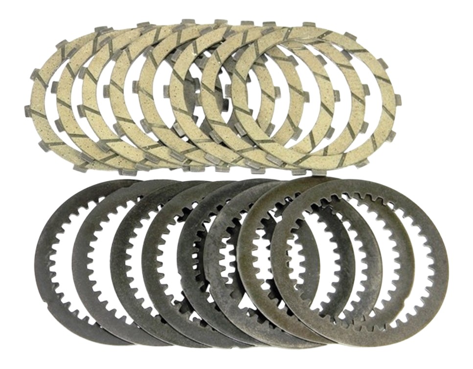 Kit disques embrayage racing Kevlar Ducabike (DF04)