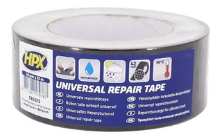 Ruban Adhésif HPX Pro noir 50mm x 25m