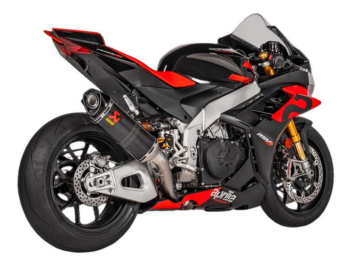 DEMI LIGNE AKRAPOVIC RSV4 2025, TUONO V4 2025