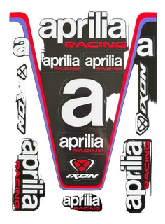 Planche stickers Aprilia 2025