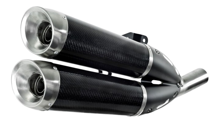 Silencieux Evo5 homologués SPARK Ducati Diavel 2011-2014 (GDU2001)