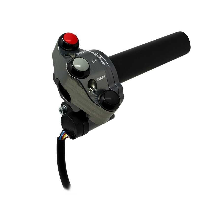Poignée de gaz à tirage Rapide Jetprime pour DUCATI Panigale V4 / S 2025 (ACC156)