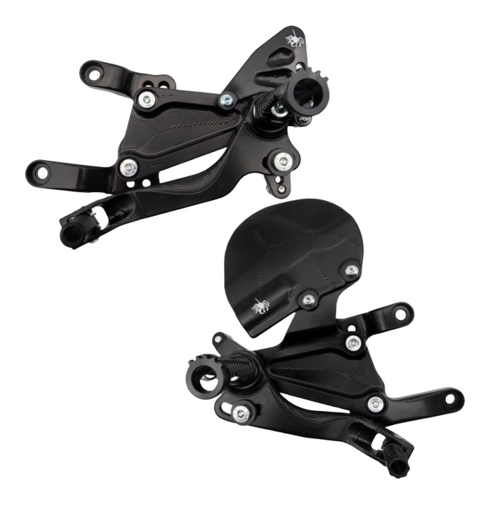 COMMANDE RECULÉES INVERSEES SPIDER PANIGALE V4 2025-2026, V4R 2026 (10.D312)