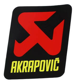 Autocollant AKRAPOVIC 57X60