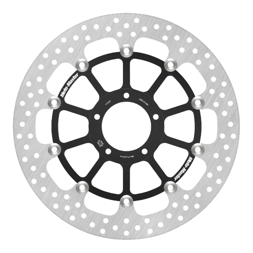 Disque de frein avant flottant Halo 330 mm ep 5.0 mm Panigale 1199, 1299, V4, V4R Moto-Master