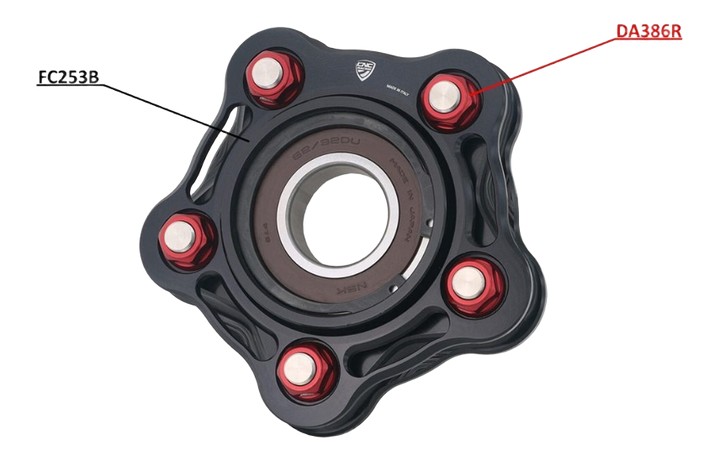PORTE COURONNE CNC-RACING DUCATI PANIGALE V4 / S 2025