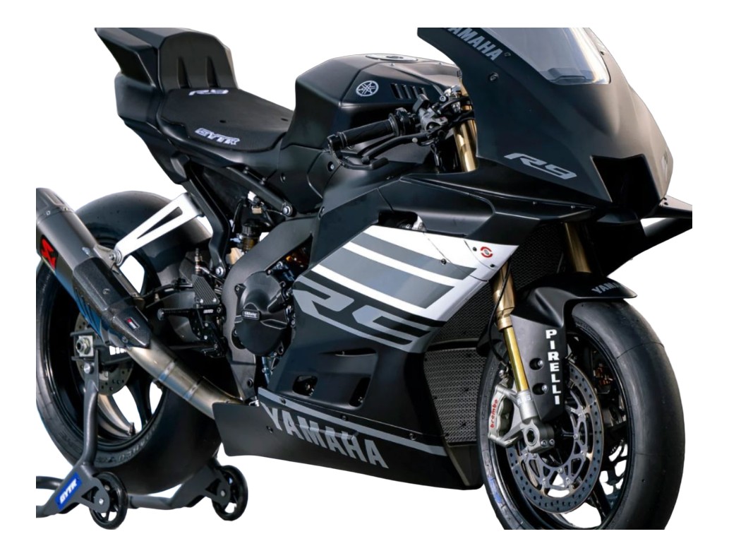 Kit de 4 Protections de carter GB Racing YAMAHA R9 2025