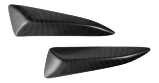 SLIDERS DE REVERSOIR CARBONE BRILLANT PANIGALE V4  2025