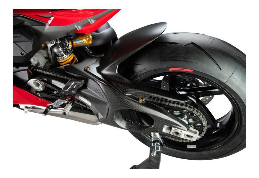 Garde-boue arrière LIGHTECH carbone MAT pour PANIGALE V4 / V4S  2025